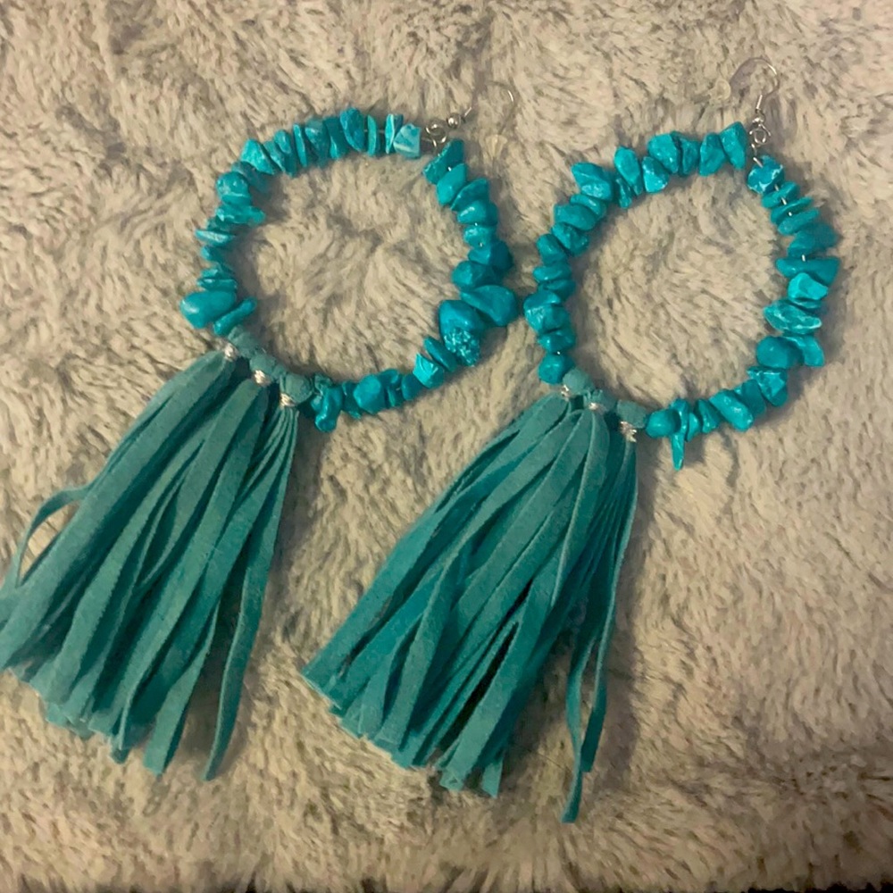 Turquoise earrings